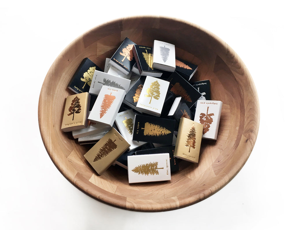 Lodgepole Pine Tree Matchbox