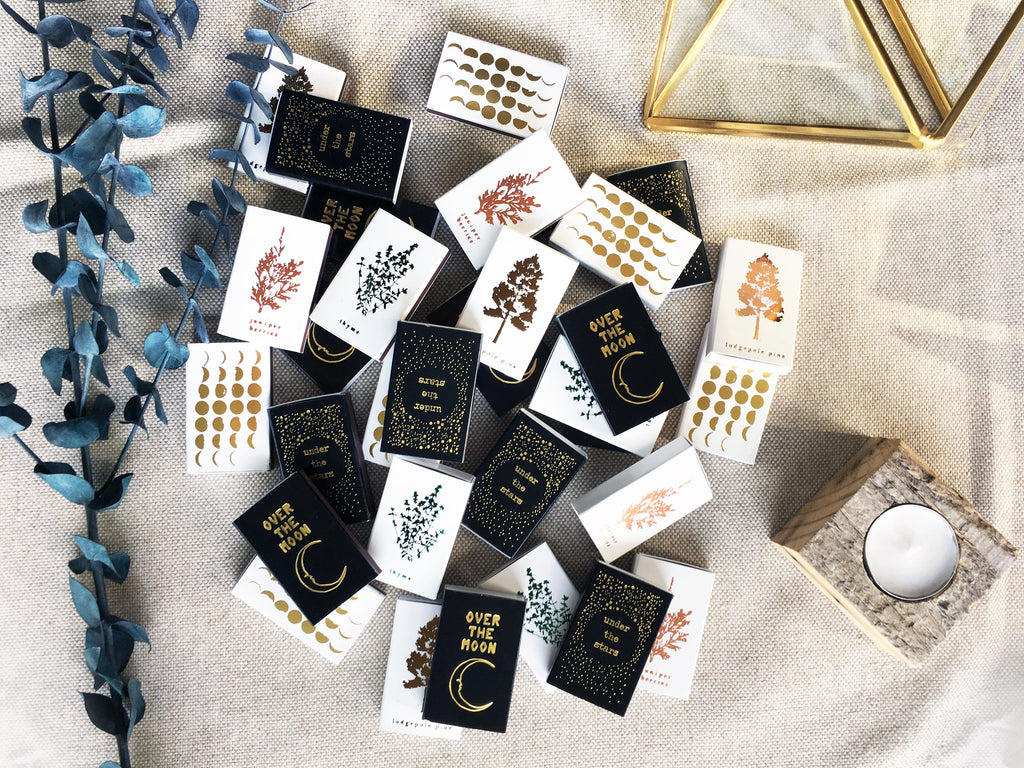 Lodgepole Pine Tree Matchbox