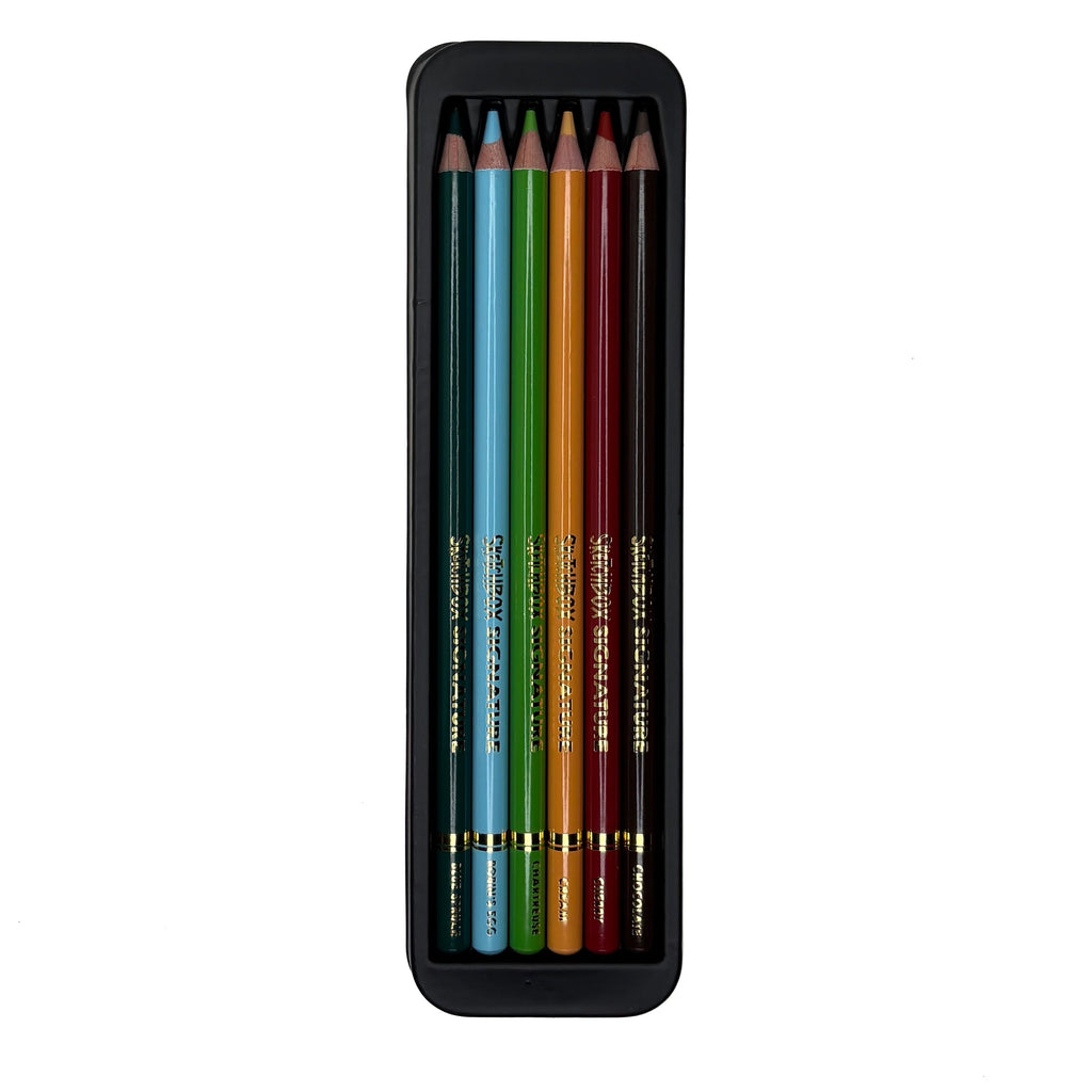 SketchBox Signature Colored Pencil 6 Set