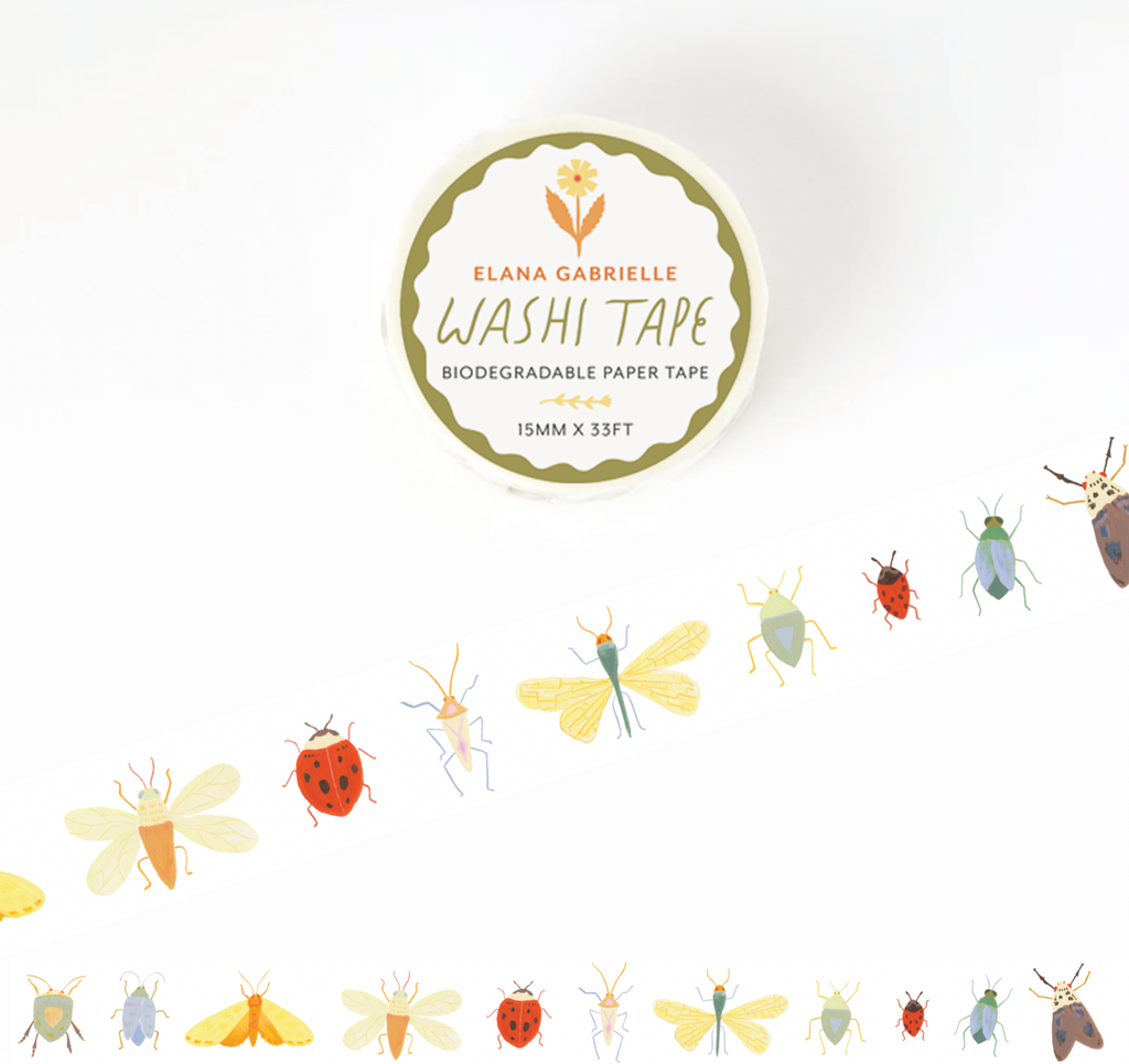 Bugs Washi Tape