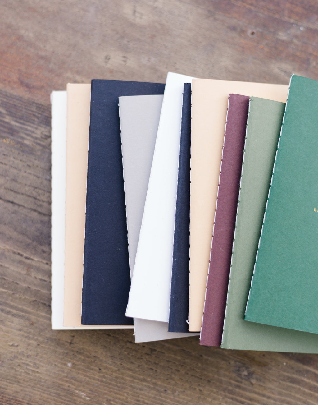 Snow Capped Mountains Mini Saddle Stitch Notebook