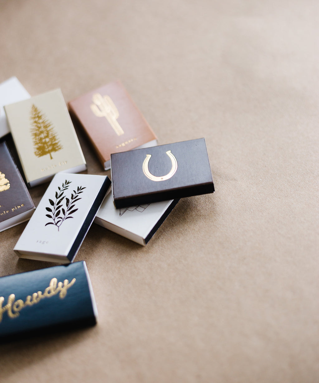 Noble Fir Tree Matchbox